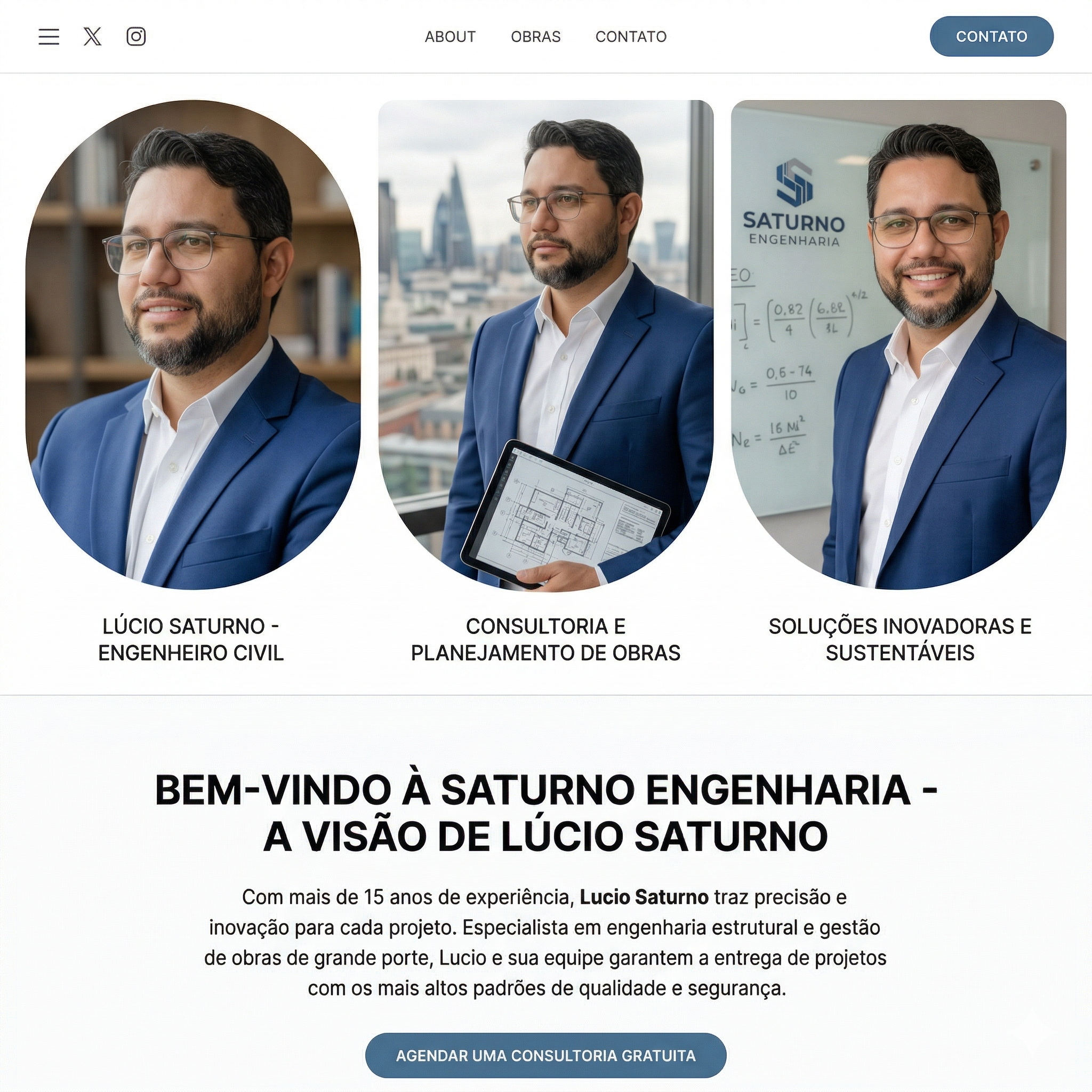 Lúcio Saturno — Precisão Técnica